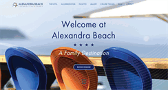 Desktop Screenshot of alexandrabeach.gr